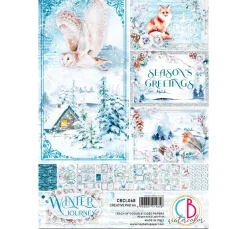 Papier-Set "Winter Journey"