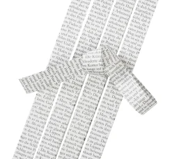 Papierstreifen "Buchtext"