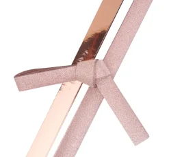 Papierstreifen "Glitter, Roségold"
