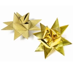 Papierstreifen glänzend "Glitter, gold", 50mm