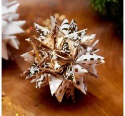 Papierstreifen glänzend "Golden Glamour", 15 mm