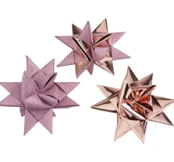 Papierstreifen "Rosa Glitter"