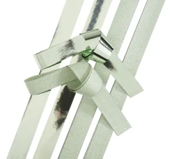 Papierstreifen "Salbei Glitter"