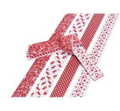 Papierstreifen "Scandinavian X-Mas", 25 mm