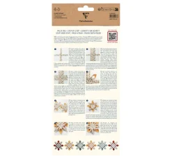 Papierstreifen-Mix für 6 Websterne