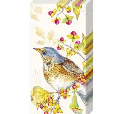 Papiertaschentücher "Autumn Birds"