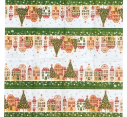 Papiertaschentücher "Christmas Town"