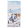 Papiertaschentücher "Fahrrad am Strand"