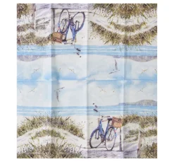 Papiertaschentücher "Fahrrad am Strand"
