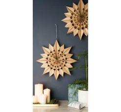 Papiertüten Sterne-Set, groß, Braun