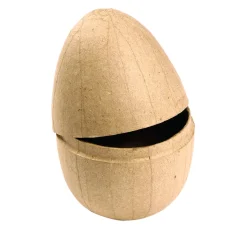 Pappmaché-Eier, teilbar, 5 Stück
