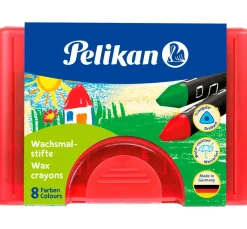Pelikan Wachsmalstifte "Dreieckig", wasserfest