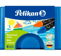 Pelikan Wachsmalstifte "Rund", wasservermalbar