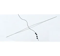 Perlenaufreihnadel, 11,4 cm