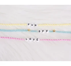 Perlen-Buchstaben Set, Rund