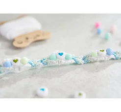 Perlen-Set, rund, Herzen