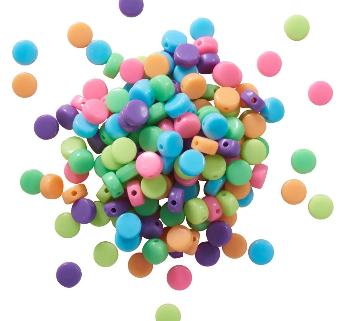 Perlen-Set, rund, Multicolor