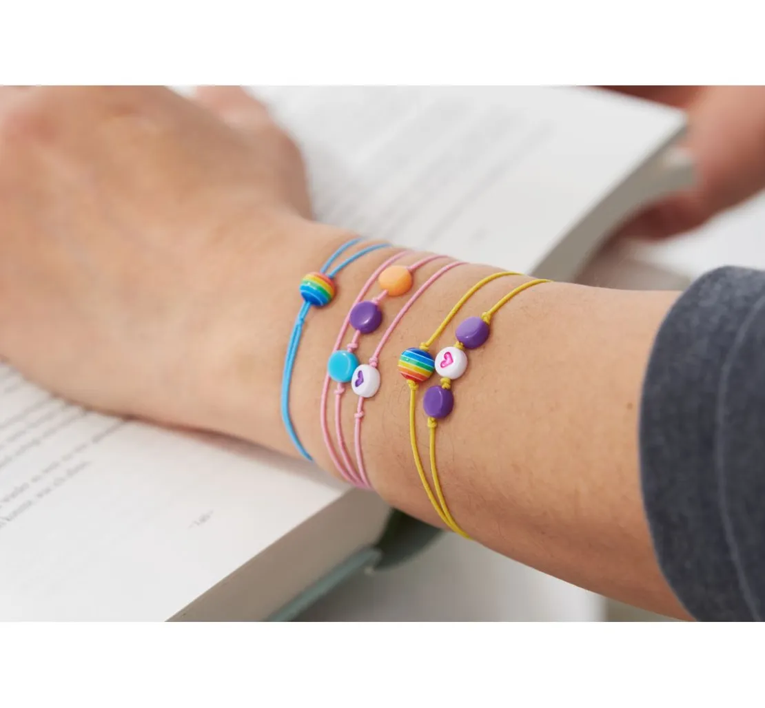 Perlen-Set, rund, Multicolor