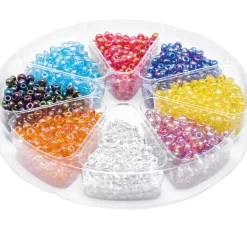 Perlensortiment Rocailles Rainbow