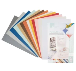 Perlmuttkarton, 13 Blatt