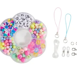 Phone Charms Set "Rainbow Smile"