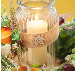 Physalis Zweig, 6 Lampionblüten