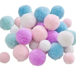 Pompon-Mix "Pastell"