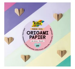 Premium Faltblätter "Pastell"