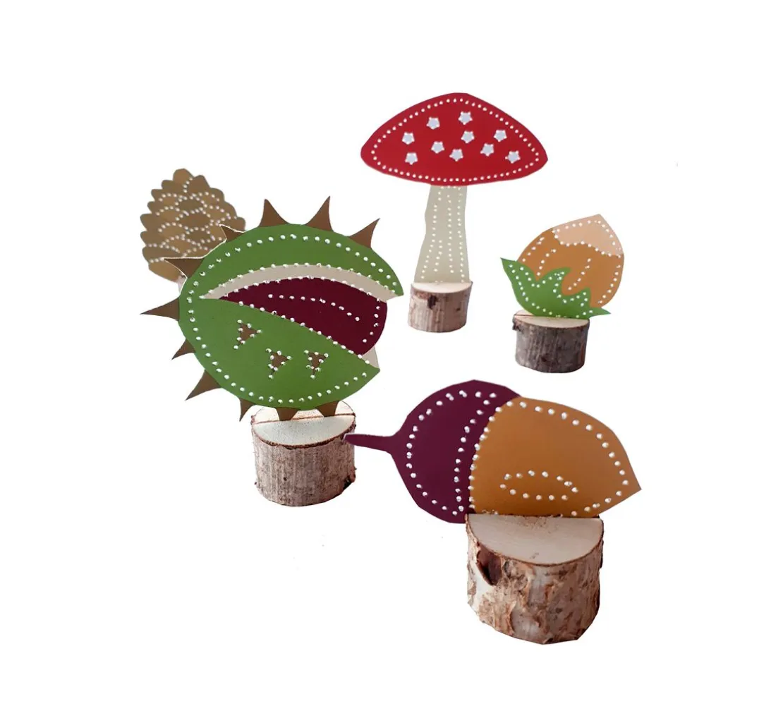 Prickelvorlagen-Set "Herbstzauber"