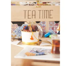 Quaste mit Öse, 8 Stück, 15 mm