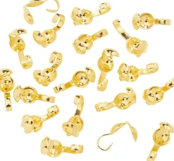 Quetschkalotten, goldfarben