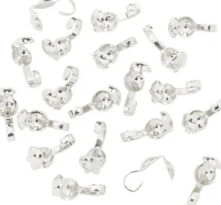 Quetschkalotten, silberfarben