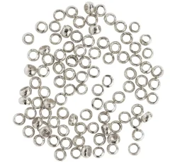 Quetschperlen, Rund, Ø 2 mm