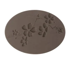 Reliefeinlage "Kirschblüte", oval