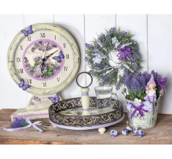 Relief-Klebemotiv "Uhrenziffern"