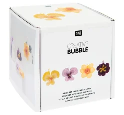 Rico Design Creative Bubble Häkelset "Frühlingsblumen"