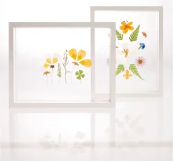 Rico Design Holzrahmen Natur mit doppelter Acrylscheibe