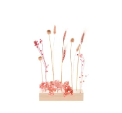 Rico Design Holzständer für Trockenblumen, 21 x 4 x 5 cm