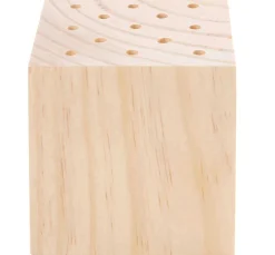 Rico Design Holzständer für Trockenblumen, 8 x 8 x 8 cm