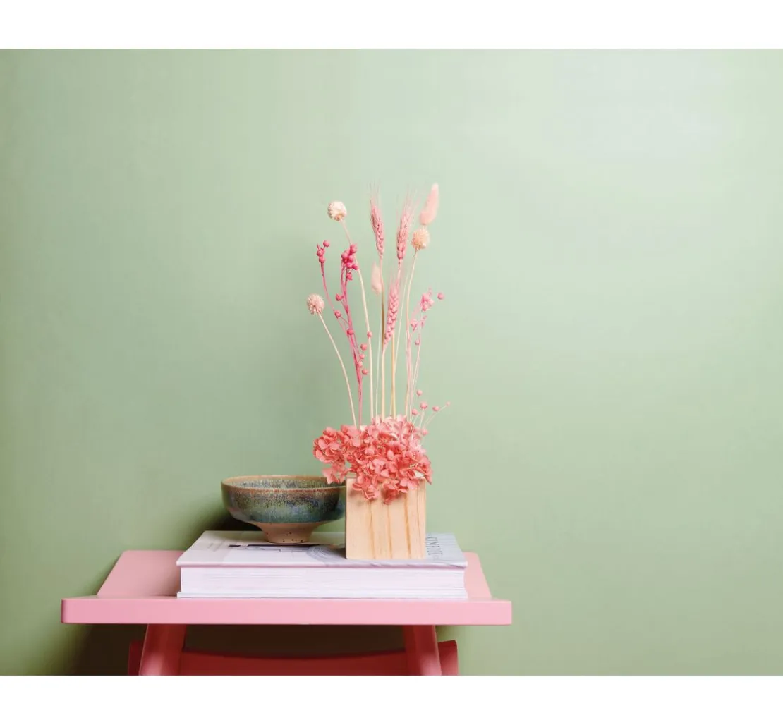 Rico Design Holzständer für Trockenblumen, 8 x 8 x 8 cm