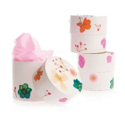 Rico Design Mix Set gepresste Blüten "Rosa Violett"