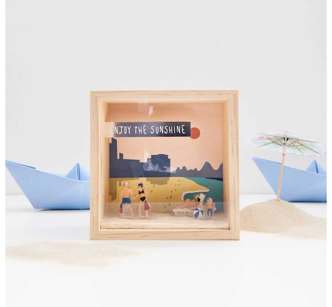 Rico Design Objektkasten mit 2 Acrylscheiben