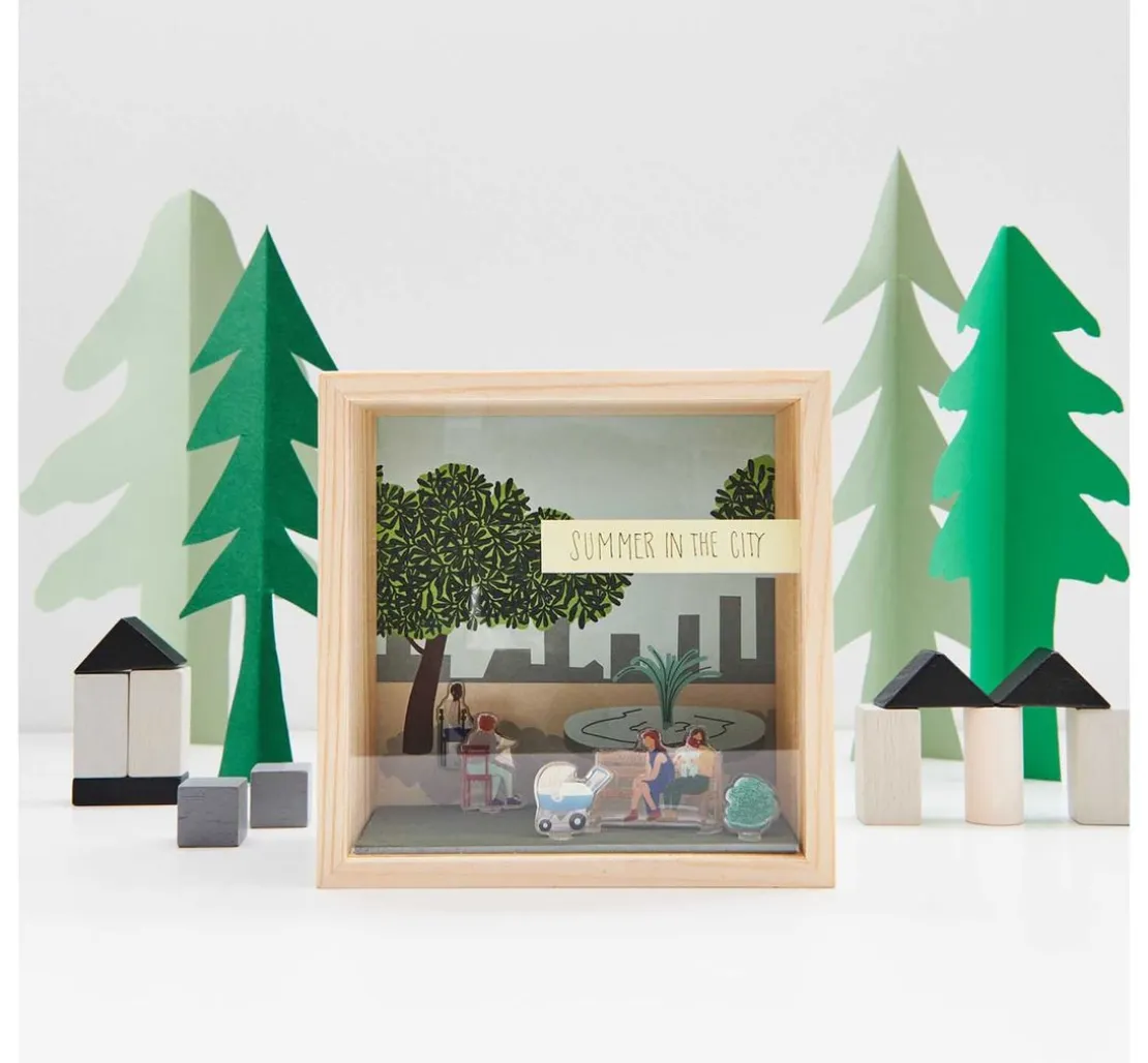 Rico Design Objektkasten mit 2 Acrylscheiben