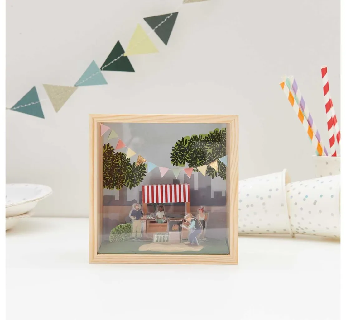 Rico Design Objektkasten mit 2 Acrylscheiben