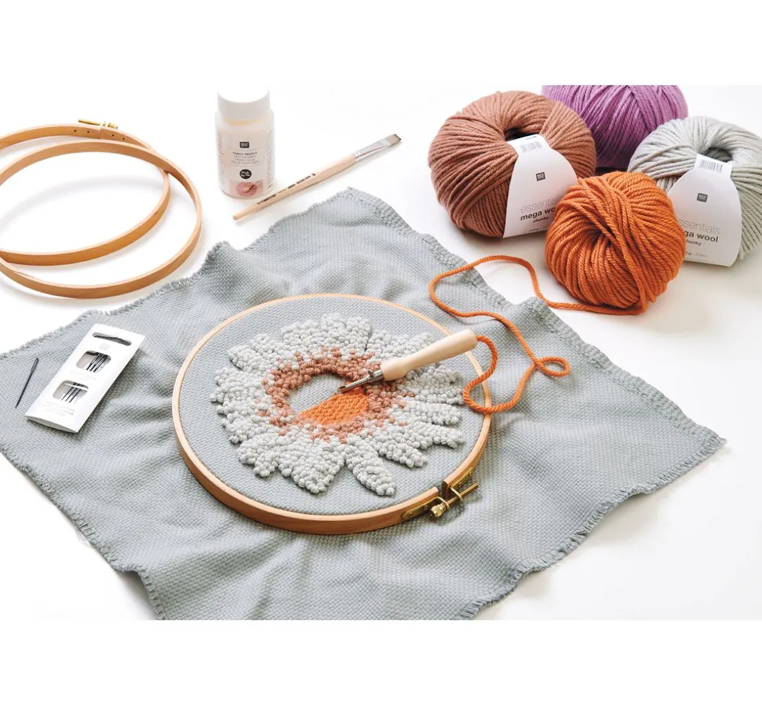 Rico Design Punch Needle Holz