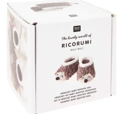 Rico Design Ricorumi Häkelset "Baby Booties"