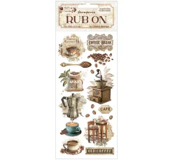 Rub On Transferfolie Coffee and Chocolate"