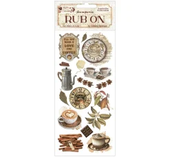 Rub On Transferfolie Coffee and Chocolate