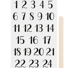 Rubbel-Sticker "Advent"