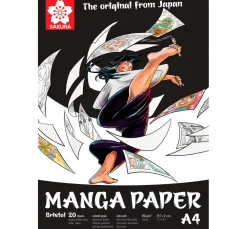 Sakura Manga Papier, 20 Blatt, 250 g/m²